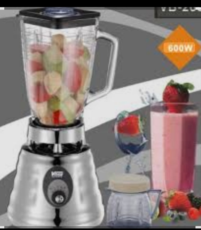 LICUADORA VISTA 600W- Licua con pasión.✨🍎🍉🍋