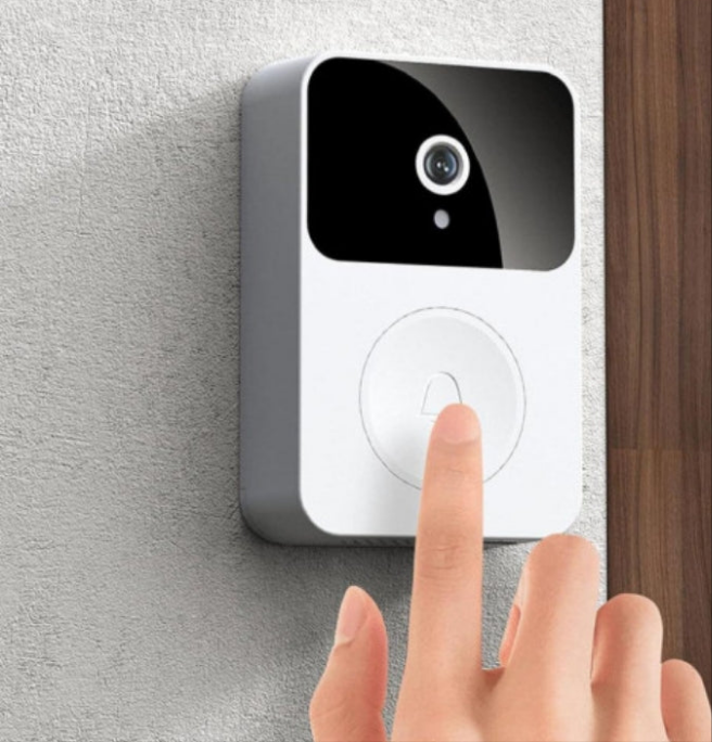 TIMBRE CON CAMARA DE VIDEO INALAMBRICA PARA PUERTA: La Technology al servicio de tu seguridad.✨✅🤝
