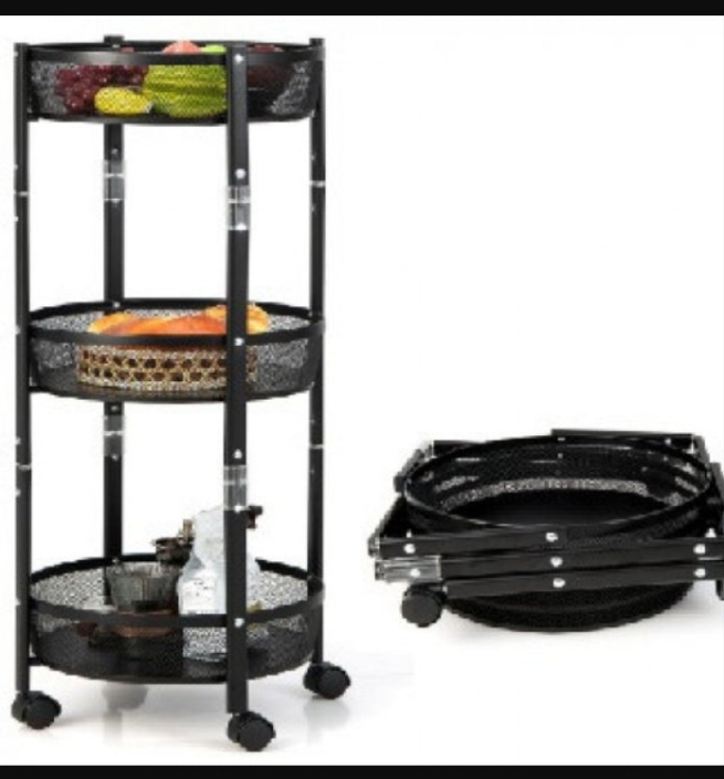 Cocina con estilo: ORGANIZADOR REDONDO DE COCINA 3 NIVELES