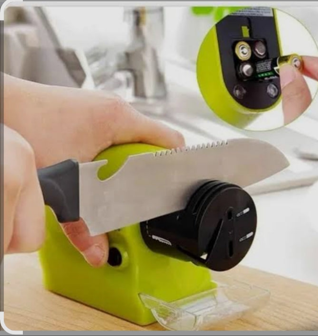 MÁQUINA AFILADORA DE CUCHILLOS ELÉCTRICA: Precision y facilidad en un solo dispositivo.🗡️🔪