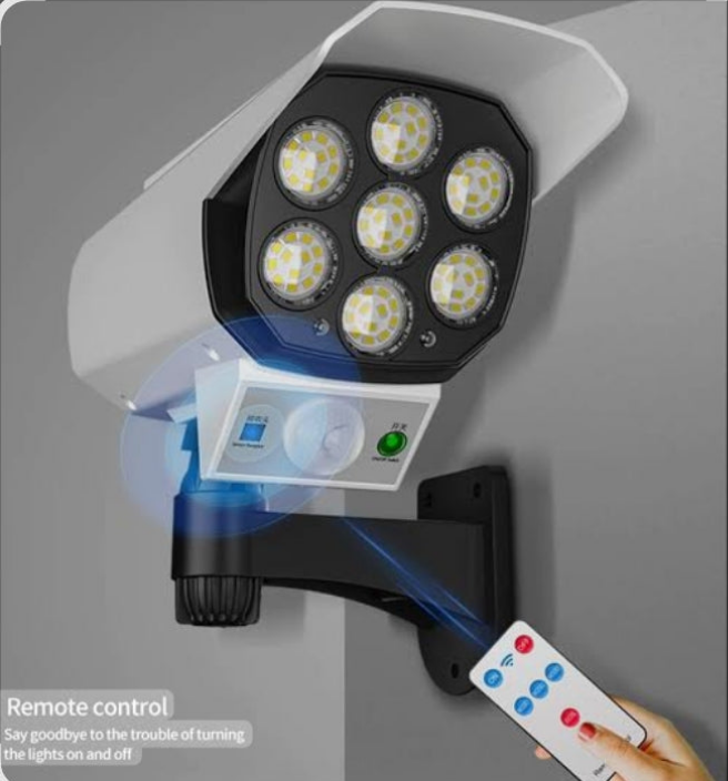 LUZ SOLAR CON SENSOR: Se enciende sola cuando lo necesitas. ☄️