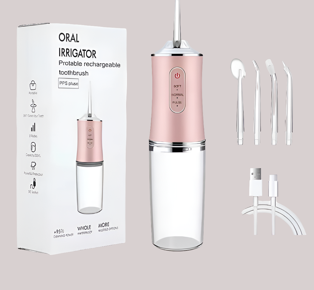 IRRIGADOR DENTAL 🦷 Sonríe con salud y felicidad.✅✨
