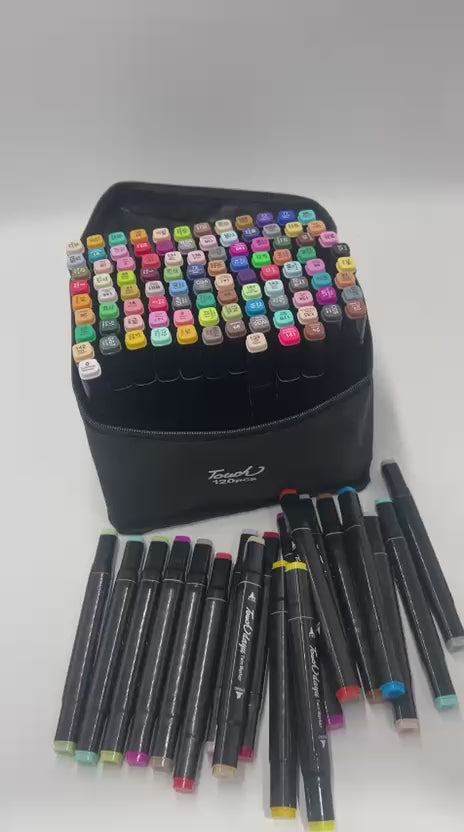 SET MARCADORES 120 UNIDADES: Marcadores de alta calidad.✍️💯✅