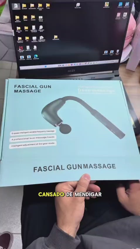 MASAJEADOR BRAZO LARGO: La herramienta perfecta para un masaje en cualquier Lugar.💆✅✨