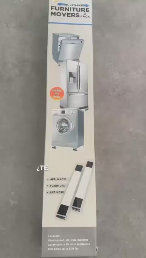 BASE DE ELECTRODOMESTICO AJUSTABLE: Ajusta y adapta.