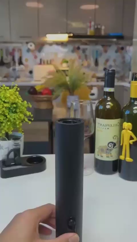 DESTAPADOR DE VINO ELECTRICO:La solución ideal para cualquier corcho 💡🍾✨✅💯