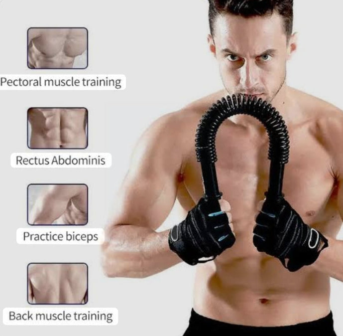 BARRA DE ENTRENAMIENTO 40 KG SUPERIOR DEL CUERPO, CONSTRUCTOR DE BRAZOS RESISTENTE PARA PECHO, HOMBRO, ANTEBRAZO.💪🔥