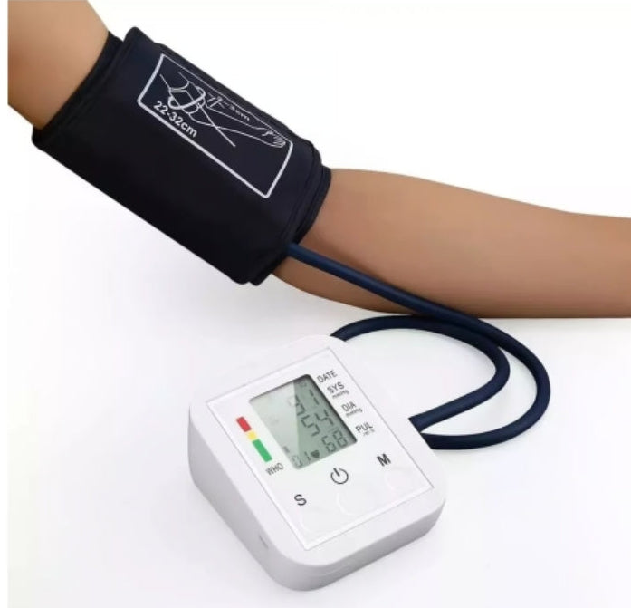 TENSIÓMETRO DIGITAL MÁQUINA PARA TOMAR PRESIÓN ARTERIAL BRAZO: Presión arterial bajo control. 🏥💯🤝
