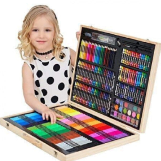 SET DE ARTE PARA PINTAR 251PZ: Desbloquea tú creatividad.✍️🎨🖌️🖍️🫟