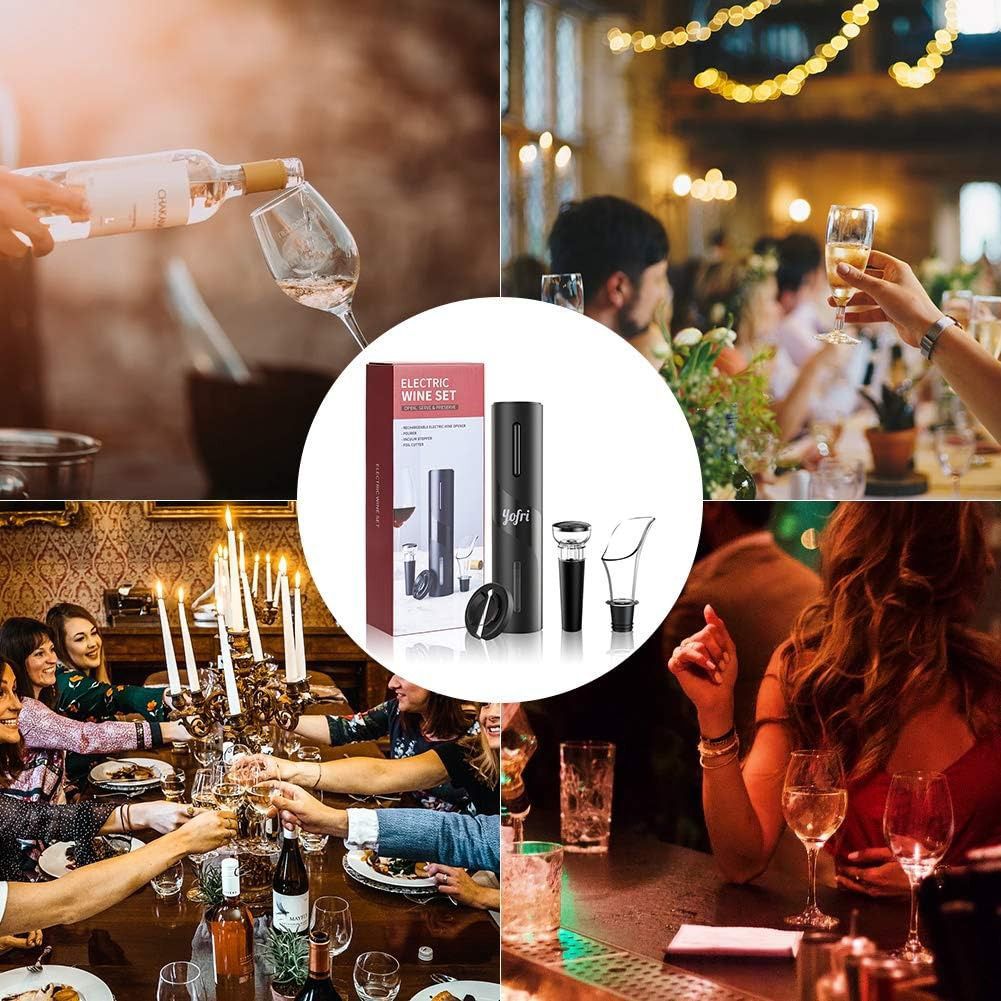 DESTAPADOR DE VINO ELECTRICO:La solución ideal para cualquier corcho 💡🍾✨✅💯