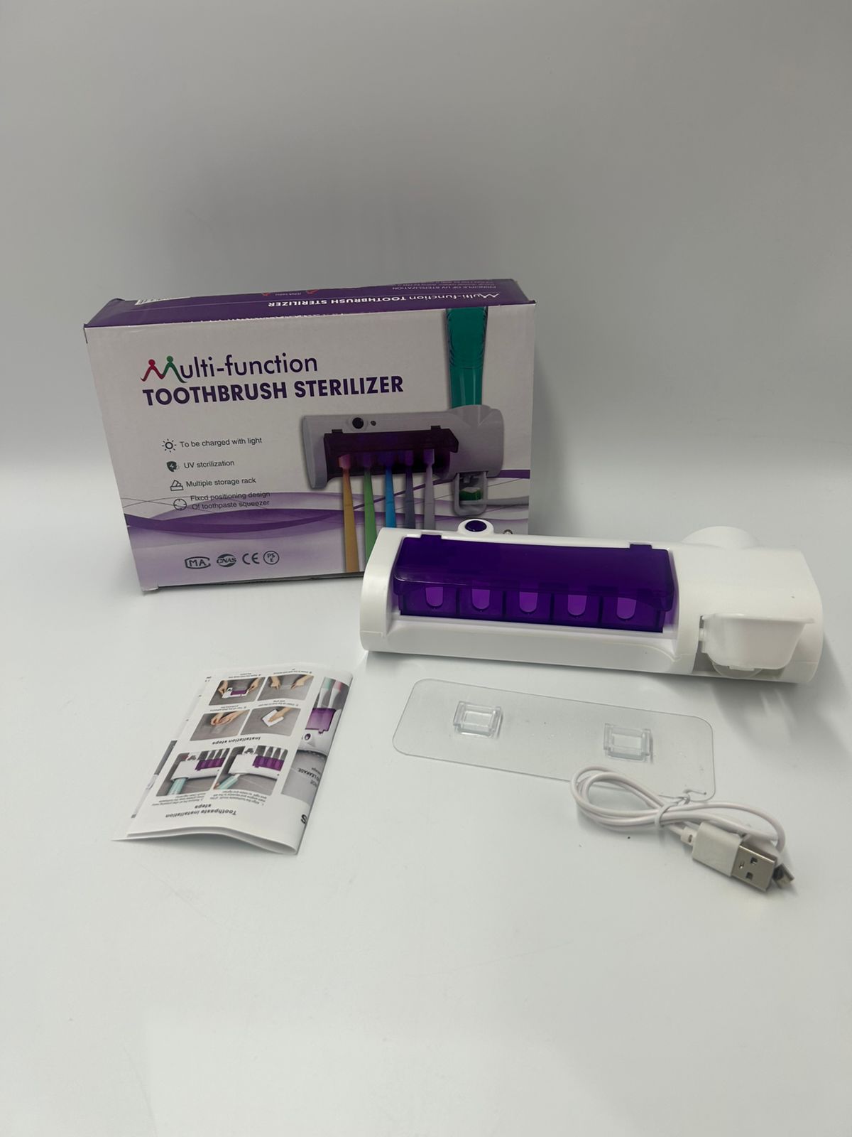 ESTERILIZADOR PARA CEPILLOS DE DIENTES:"Cepillos limpios, sonrisas sanas"!!!🪥🦷😁✨