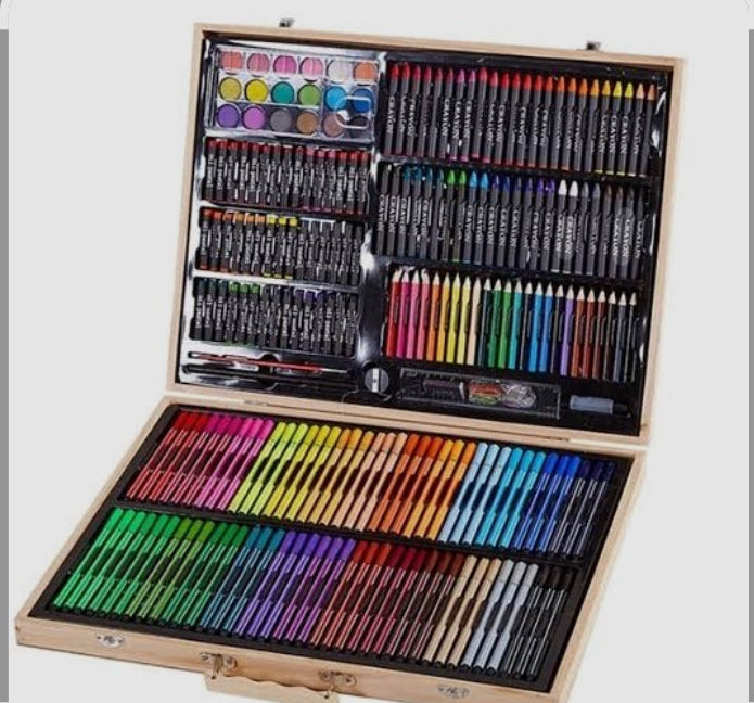 SET DE ARTE PARA PINTAR 251PZ: Desbloquea tú creatividad.✍️🎨🖌️🖍️🫟